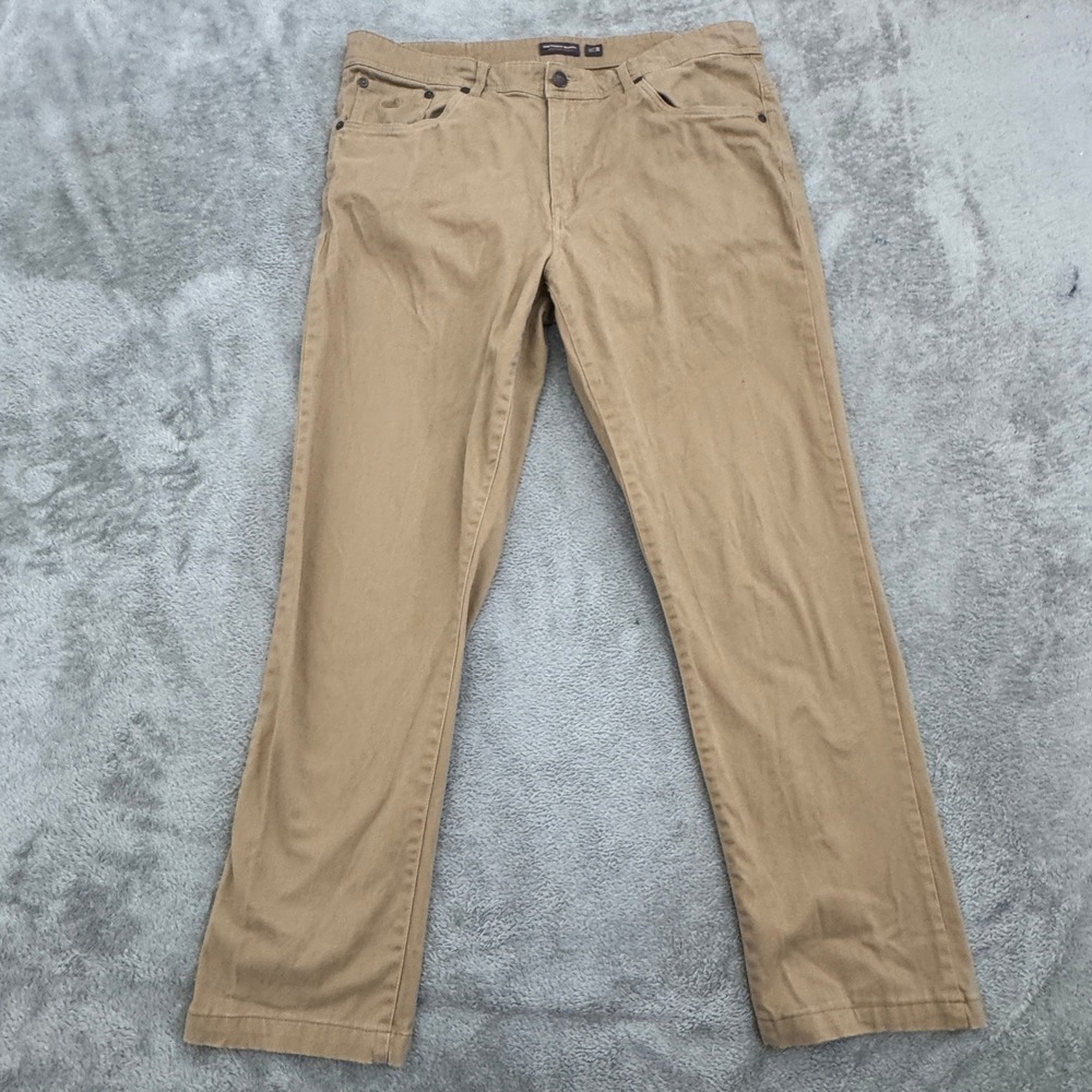 Southern Marsh Men's Pants Brazos Stretch Twill 38x28 Super Soft Beige‎ Colorway